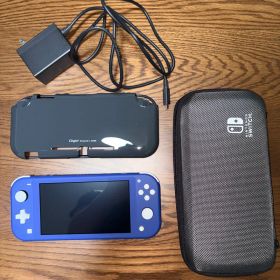 Nintendo Switch Lite 本体 ブルー カバー、ケース、充電器付