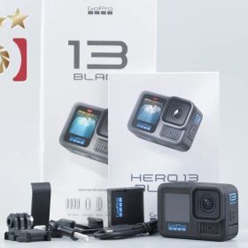 【中古】Go Pro ゴープロ HERO 13 ブラック ウェアラブルカメラ 元箱付き