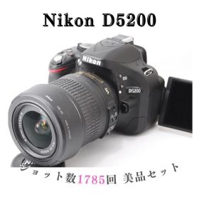 【美品 ショット数少なめ1785回】高画質・自撮りOK Nikon D5200