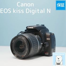 Canon EOS kiss Digital N 一眼レフ スマホ転送OK フルセット シロクマカメラ a7402