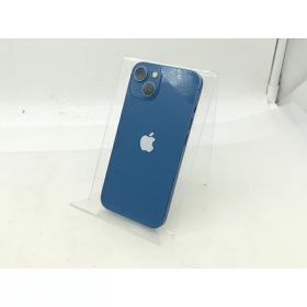【中古】Apple docomo 【SIMフリー】 iPhone 13 512GB ブルー MLNT3J/A【大須】保証期間1ヶ月【ランクC】