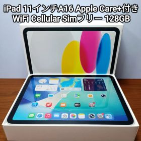 (美品) iPad 11インチ A16 WiFi Simフリー 128GB