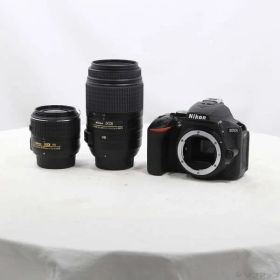 ソフマップ 〔中古品〕 NIKON D5500 ダブルズームキット ブラック【276】