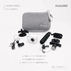 ◇Insta360 go3 360度カメラ アクションカメラ 4K動画 手ブレ補正 防水仕様 Vlog 動画撮影 y2k archive