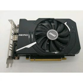 【中古】MSI GeForce GTX 1650 D6 AERO ITX J OC GTX1650/4GB(GDDR6)/PCI-E【秋葉2号】保証期間1週間
