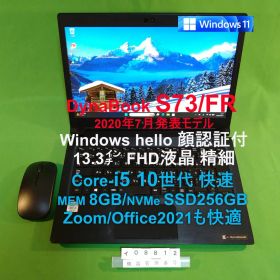Dynabook S73/FR/i5 10210U/8G/SSD256G