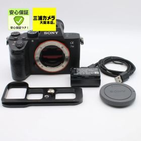 【美品】 SONY α7III ボディ ブラック フルサイズ ミラーレス一眼カメラ ILCE-7M3 #108VV0928