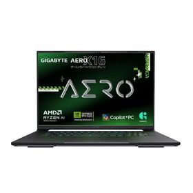 GIGABYTE ゲーミングノートパソコン AERO X16 1WH93JP894DH 16インチ Ryzen AI 7 350 Geforce RTX5070 Laptop メモリ:16GB SSD:1TB 0981-4719331763978-ds