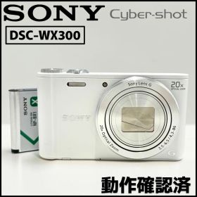 【動作確認済】SONY Cyber-shot DSC-WX300 / ホワイト