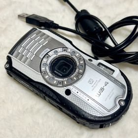 【訳あり】リコー RICOH WG-4 シルバー / 防水タフネスカメラ