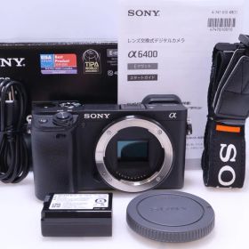 【17,465回 美品】SONY α6400 ボディ ブラック ILCE-6400 B(ソニー) APS-C ミラーレス一眼カメラ