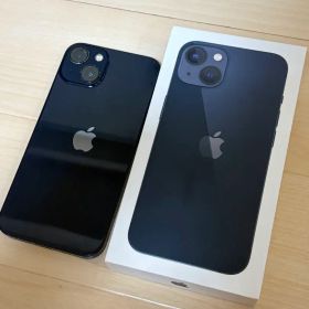 Apple iPhone 13 ミッドナイト 本体【動作良好】箱付き