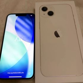 iPhone 13 128GB スターライト バッテリー76%