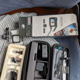 GoPro hero10 black 本体 魚眼レンズ ケース バッテリー2個