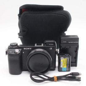 1334ショット！液晶フィルムにて保護あり■極上品■ SONY α NEX-6ボディ ブラック