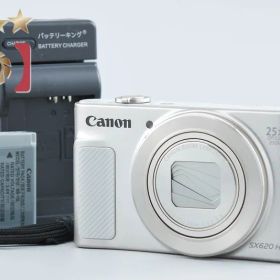 【中古】Canon キヤノン PowerShot SX620 HS ホワイト コンパクトデジタルカメラ