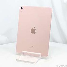 iPad Air 第4世代 64GB ローズゴールド MYGY2J／A auロック解除SIMフリー ［10.9インチ液晶／A14-Bionic］