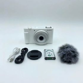 【動作確認】SONY VLOGCAM ZV-1F ホワイト