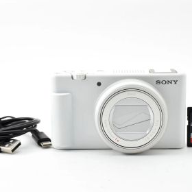 ■極上品■ SONY ソニー VLOGCAM ZV-1 II ZV-1M2 ホワイト コンデジ #G159
