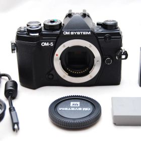 ★美品 オリンパス OM SYSTEM OM-5 ボディー ブラック OLYMPUS★
