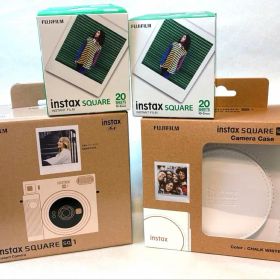 【新品】instax SQUARE SQ1富士フィルム チョークホワイト即日発送