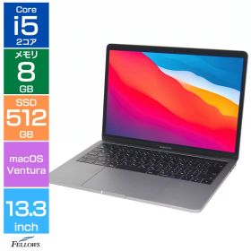 【エントリーでポイント5倍】 【Cランク 訳あり】中古 ノートパソコン Apple MacBook Pro 13インチ 2017 A1706 macOS Ventura Core i5 3.1GHz メモリ8GB SSD 512GB TouchBar JISキーボード スペースグレイ Retina
