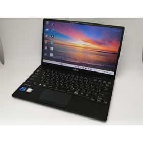 【中古】Fujitsu LIFEBOOK UH UH90/E3 FMVU90E3B ピクトブラック【i7-1165G7 8G 512G(SSD) WiFi 13.3LCD】【戸塚】保証期間１ヶ月【ランクC】