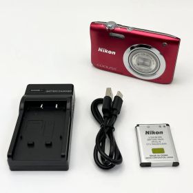 ニコン Nikon デジタルカメラ デジカメ COOLPIX A100 RD RED [レッド]【中古】【非常に良い】【203-1565-51460809】