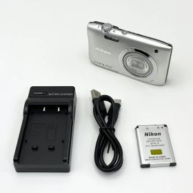 ニコン Nikon デジタルカメラ デジカメ COOLPIX A100 SL SILVER [シルバー]【中古】【良い】【203623757562762-0809】