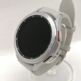 【中古】SAMSUNG Galaxy Watch4 Classic 46mm SM-R890NZSAXJP シルバー【神保町】保証期間１ヶ月【ランクC】