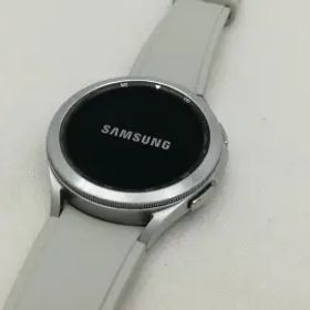 【中古】SAMSUNG Galaxy Watch4 Classic 46mm SM-R890NZSAXJP シルバー【川崎】保証期間１ヶ月【ランクB】
