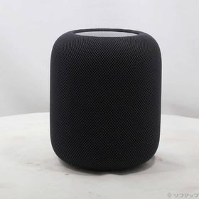 〔中古〕Apple(アップル) 〔展示品〕 HomePod 第2世代 MQJ73J／A ミッドナイト〔348-ud〕