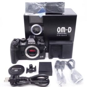 オリンパス OLYMPUS ミラーレス一眼カメラ OM-D E-M1 MarkIII ボディー ブラック [6N0902]