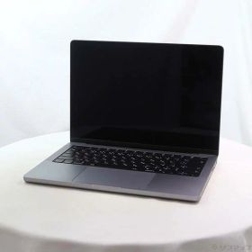 【中古】Apple(アップル) MacBook Pro 14.2-inch Early-2023 MPHE3J／A Apple M2 Pro 10コアCPU_16コアGPU 16GB SSD512GB スペースグレイ 〔26.3 Tahoe〕 【377-ud】