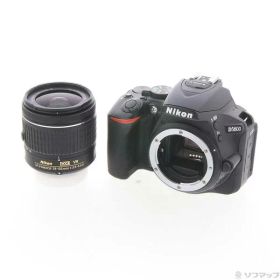【中古】Nikon(ニコン) NIKON D5600 18-55 VR レンズキット ブラック 【276-ud】