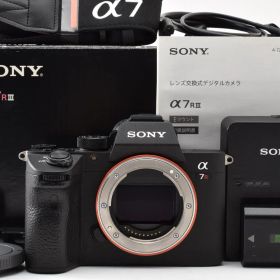 [完動美品] SONY ILCE-7RM3 α7R III ミラーレス 一眼 デジタルカメラ ボディ 箱付き #3061340A