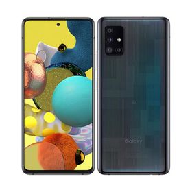 Galaxy A51 5G SCG07[128GB] au プリズムブリックスブラック【…