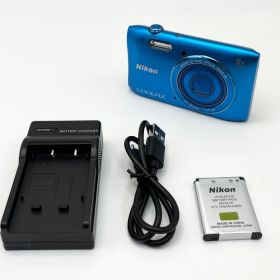 ニコン Nikon デジタルカメラ デジカメ COOLPIX S3600 BL [コバルトブルー]【中古】【良い】【20302043-080209】