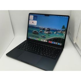 【中古】Apple MacBook Air 13インチ M2(CPU:8C/GPU:8C) 8GB/256GB ミッドナイト MLY33J/A (M2,2022)【新橋烏森通り】保証期間１ヶ月【ランクC】