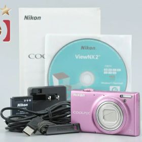 【中古】Nikon ニコン COOLPIX S6100 グロスピンク コンパクトデジタルカメラ