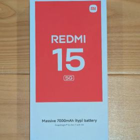 Xiaomi Redmi 15 5G TitanGray 本体（箱あり）