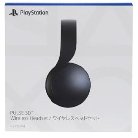 【SIE】【未使用品】ソニー・インタラクティブエンタテインメント『PULSE 3D ワイヤレスヘッドセット ミッドナイトブラック』CFI-ZWH1J01 ヘッドホン【中古】