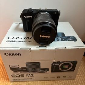Canon EOS M2 ダブルレンズキット 22mm 18-55mm 付属多数