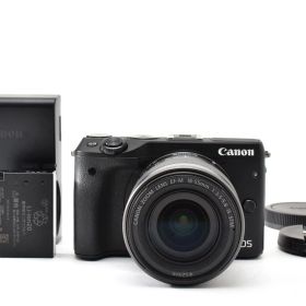 【返品保証】良品｜Canon キヤノン EOS M3 ブラック ミラーレス一眼 #C260823-09