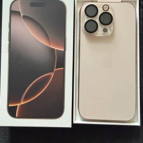 最大容量92％ IPhone 16 Pro 256GB デザートチタニウム