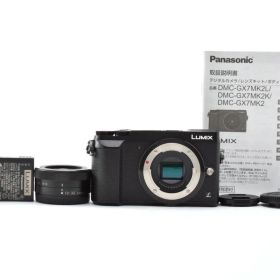 ★極上品★ パナソニック Panasonic LUMIX GX7 Mark II 標準ズームレンズキット DMC-GX7MK2K ブラック 《ショット数543回》 #A608022