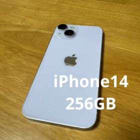 Apple iPhone 14 256GBパープル 本体 カメラ故障