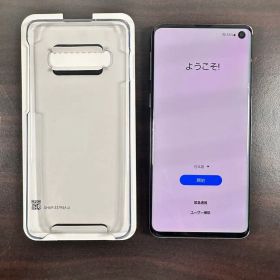 美品 Samsung Galaxy S10 SC-03L本体 未使用純正カバー付