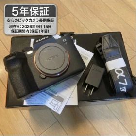 【美品】Sony α7IV (ILCE-7M4K) ボディ＋5年長期保証付き