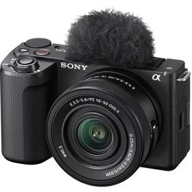 【送料無料】SONY(VAIO) ZV-E10M2K/B デジタル一眼カメラ α VLOGCAM ZV-E10 II パワーズームレンズキット ブラック【在庫目安:僅少】| カメラ ミラーレスデジタル一眼レフカメラ 一眼レフ カメラ デジタル一眼カメラ